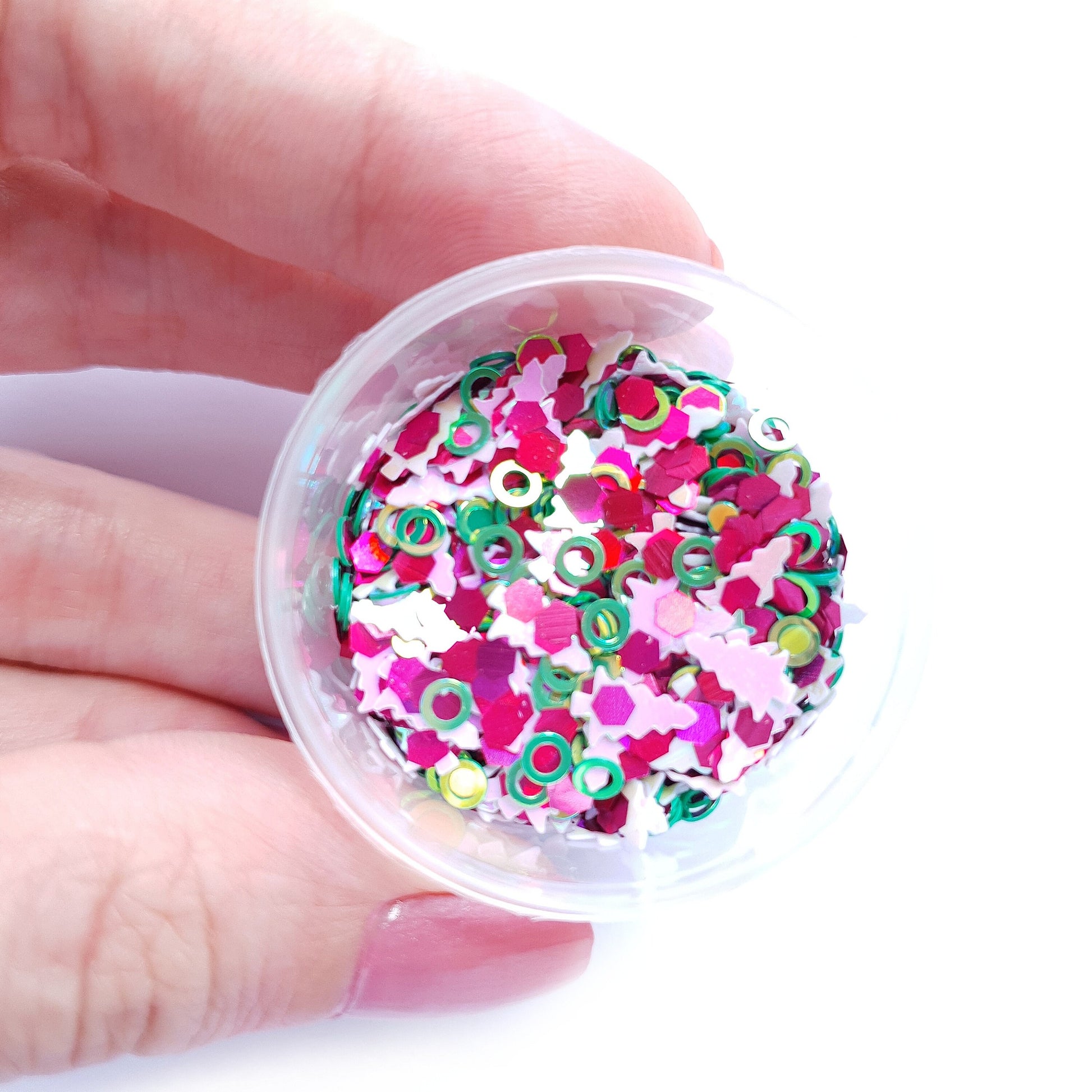 Christmas Mix Chunky glitter for Resin Epoxy crafts