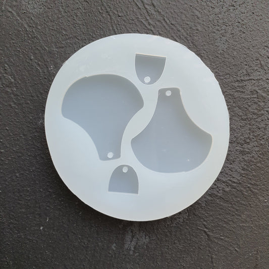 Silicone earring mold Jewelry Resin mould for resin and epoxy