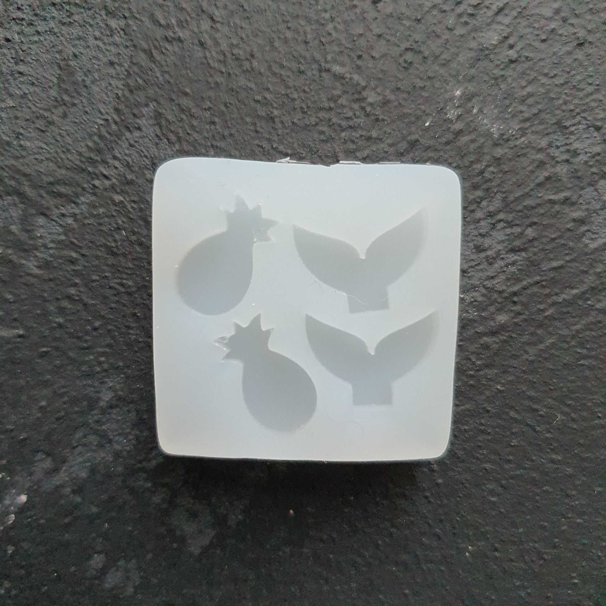 Silicone earring mold Pinapple Fin Jewelry Resin mould for resin and epoxy - Luxy Kraft