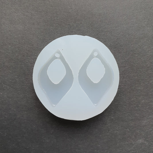 Silicone earrings mold mould for resin and epoxy