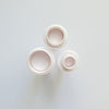 3 pcs Circle cutters Geometry shapes for polymer clay - Luxy Kraft