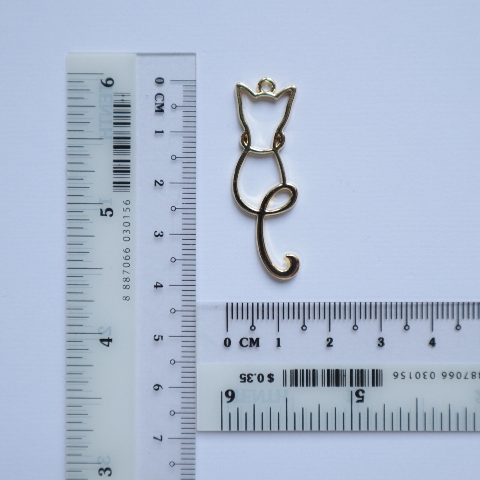 Cat Earrings components Earrings findings DIY jewelry connectors animal shape charms