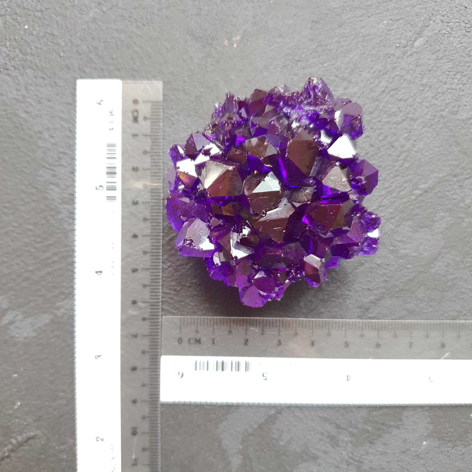 Mold Crystal Amethyst silicone epoxy mould 6 cm - Luxy Kraft