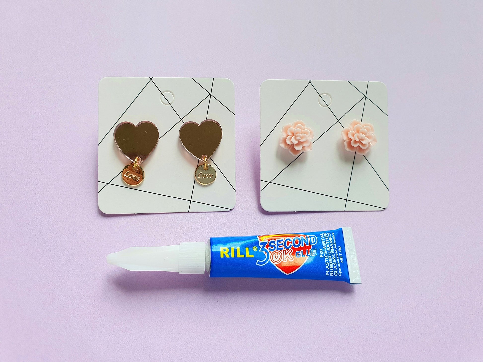 Super glue for foam, plastic, wood, paper, rubber, metal, leather - Luxy Kraft