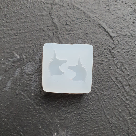Unicorn Silicone earring mold Jewelry Resin Mini mould for resin and epoxy - Luxy Kraft