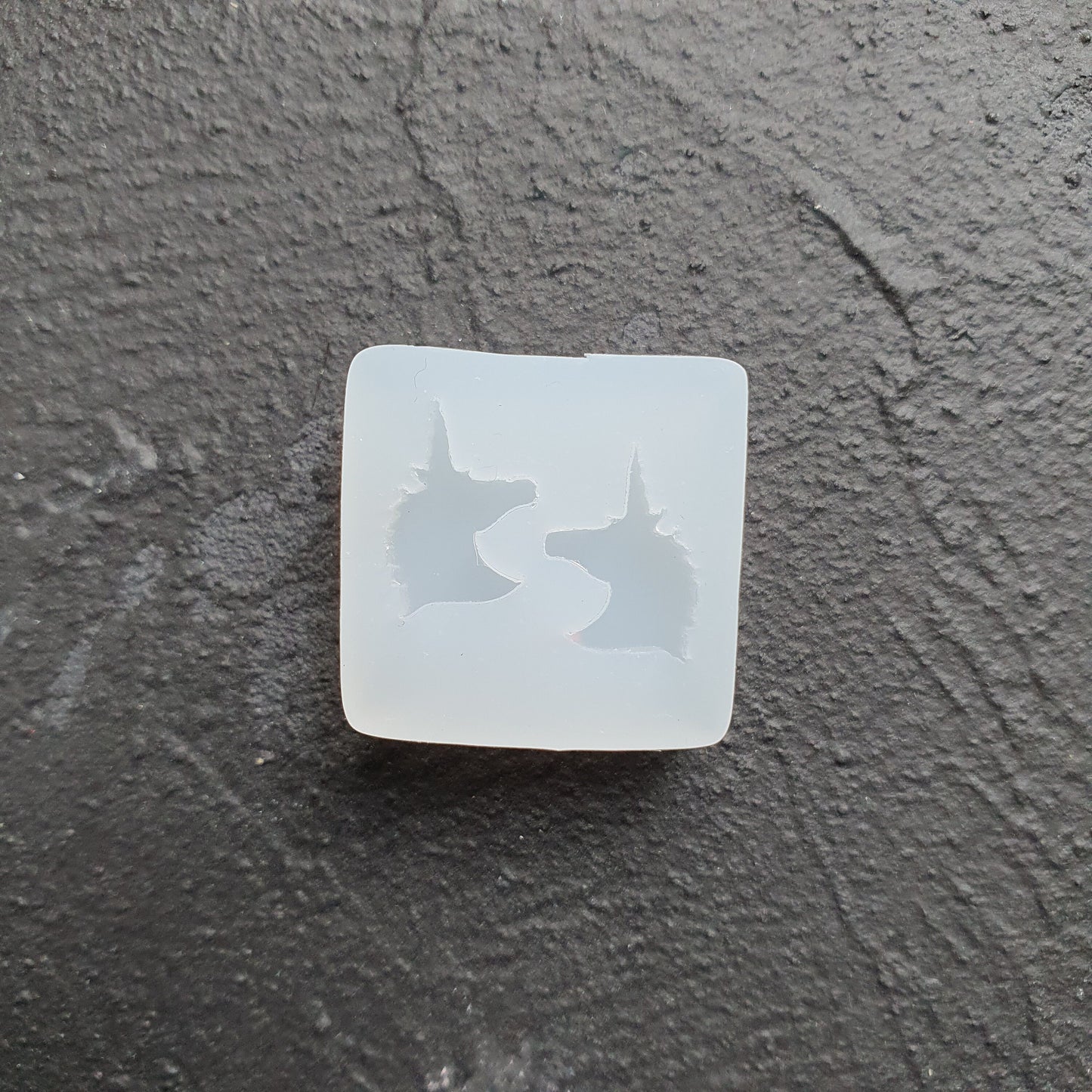 Unicorn Silicone earring mold Jewelry Resin Mini mould for resin and epoxy