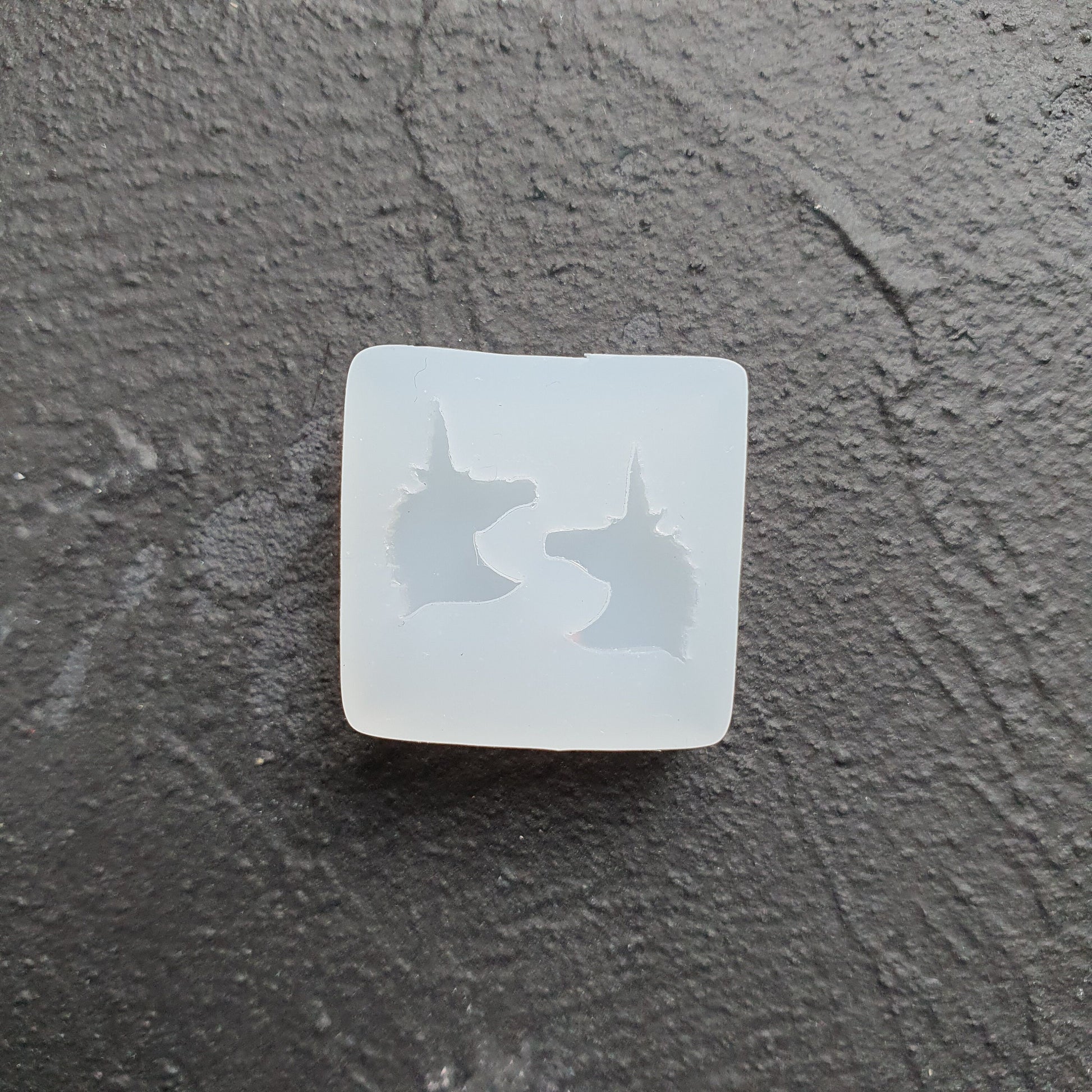 Unicorn Silicone earring mold Jewelry Resin Mini mould for resin and epoxy