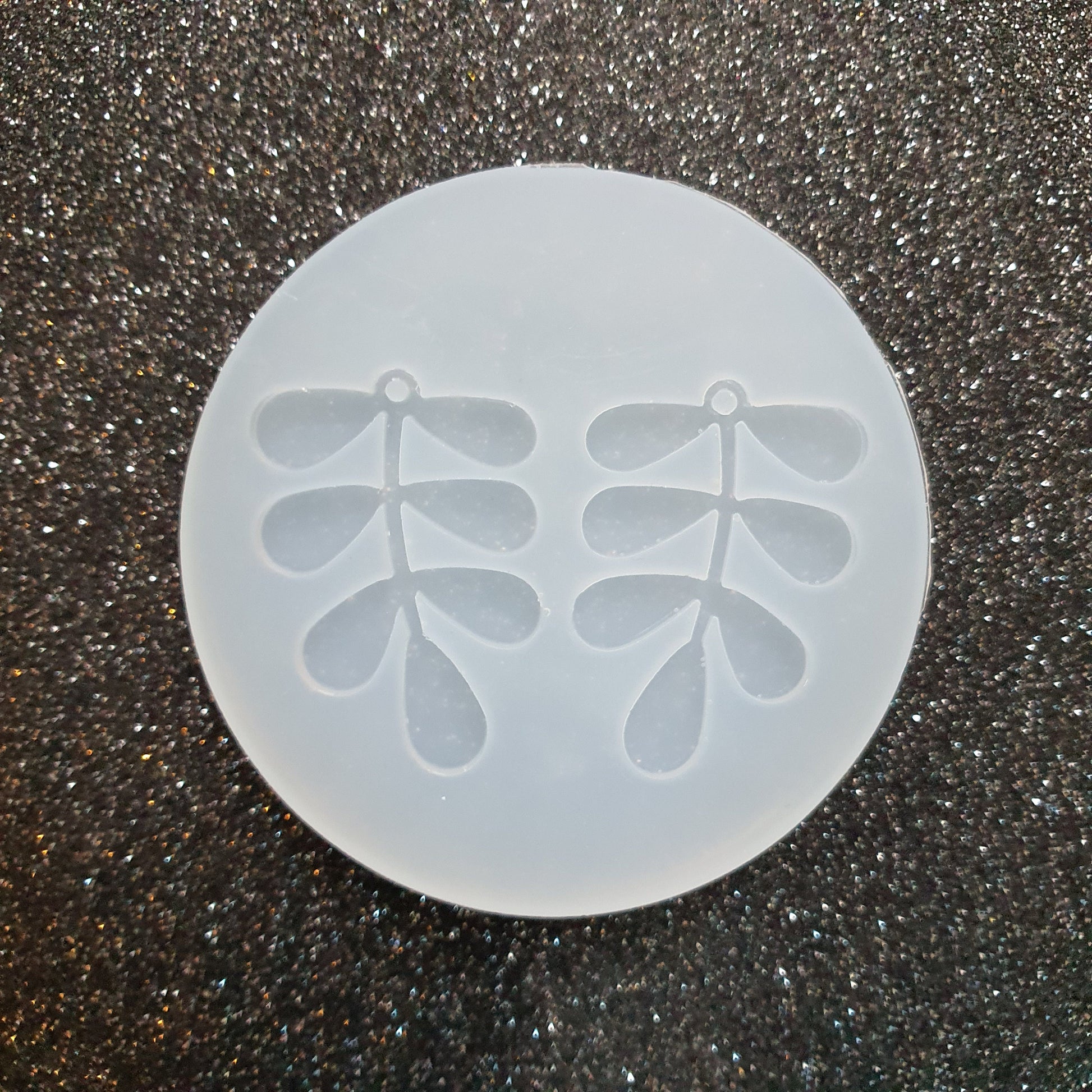 Silicone earring Leaves mold Jewelry Resin mould for resin and epoxy - Luxy Kraft