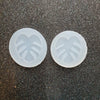 Pair Silicone earrings Monstera Leaves mold Jewelry Resin mould for resin and epoxy - Luxy Kraft