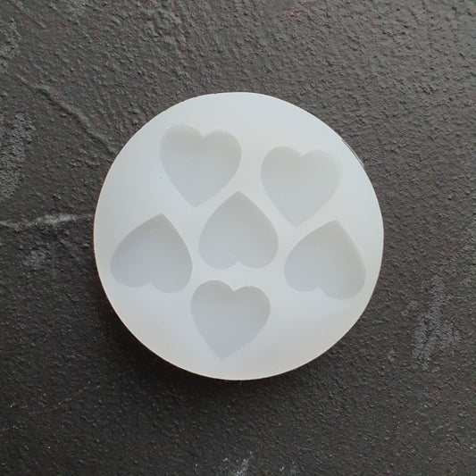 Silicone earring mold Heart Jewelry Resin mould for resin and epoxy