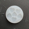 Silicone earring mold Heart Jewelry Resin mould for resin and epoxy - Luxy Kraft