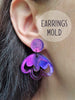 Earring mold Silicone earrings mould for resin and epoxy - Luxy Kraft