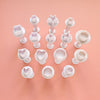 15 pcs cutters Geometry shapes for polymer clay - Luxy Kraft