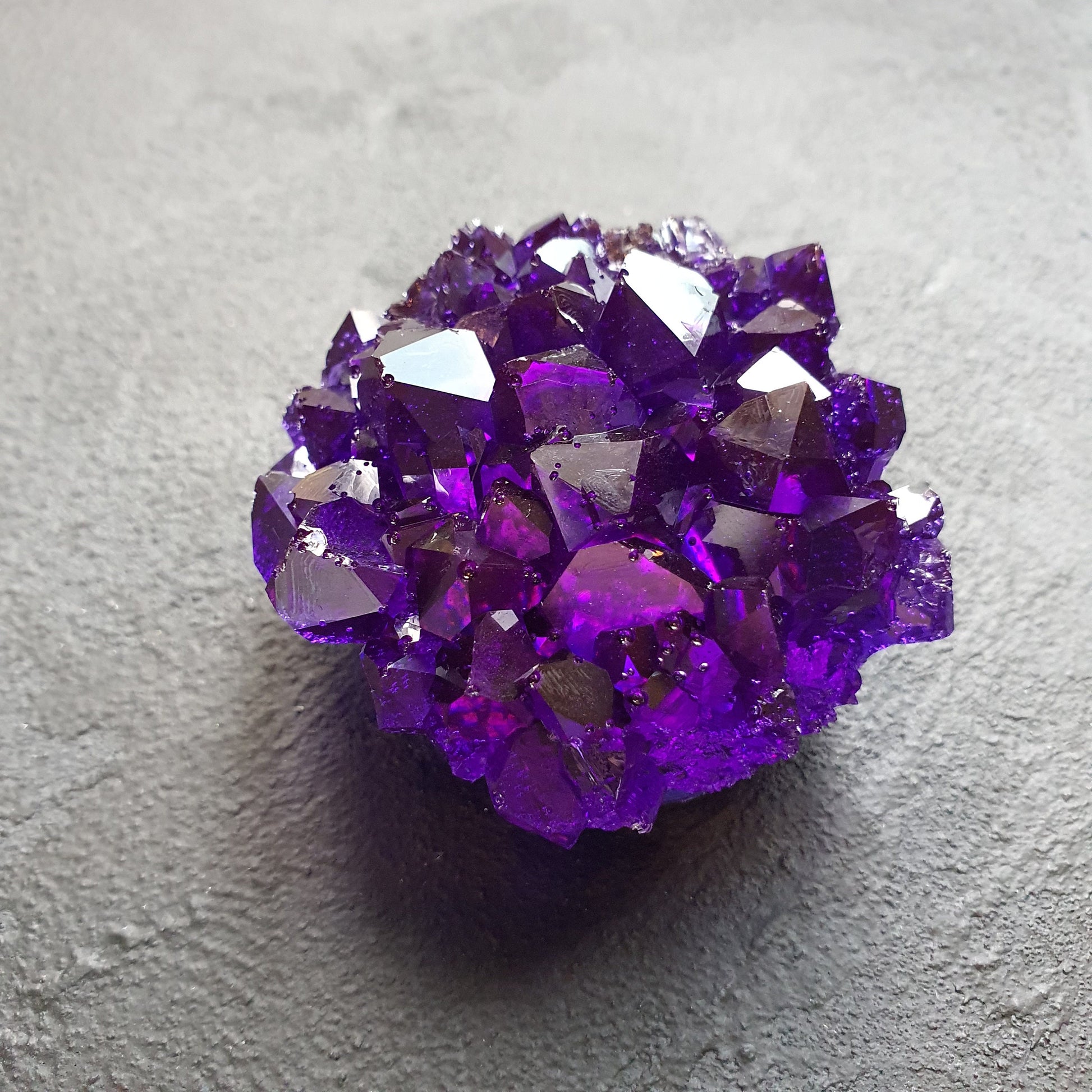 Mold Crystal Amethyst silicone epoxy mould 6 cm - Luxy Kraft