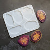 Mold Trinket trays 5 irregular coasters silicone mould for Resin Epoxy Jesmonite - Luxy Kraft