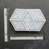 6 pcs set Coasters Trinket tray silicone mold Resin Epoxy Jesmonite mold - Luxy Kraft