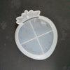 Strawberry Coaster trinket tray plate silicone mold for Resin Epoxy Jesmonite - Luxy Kraft