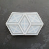 6 pcs set Coasters Trinket tray silicone mold Resin Epoxy Jesmonite mold - Luxy Kraft