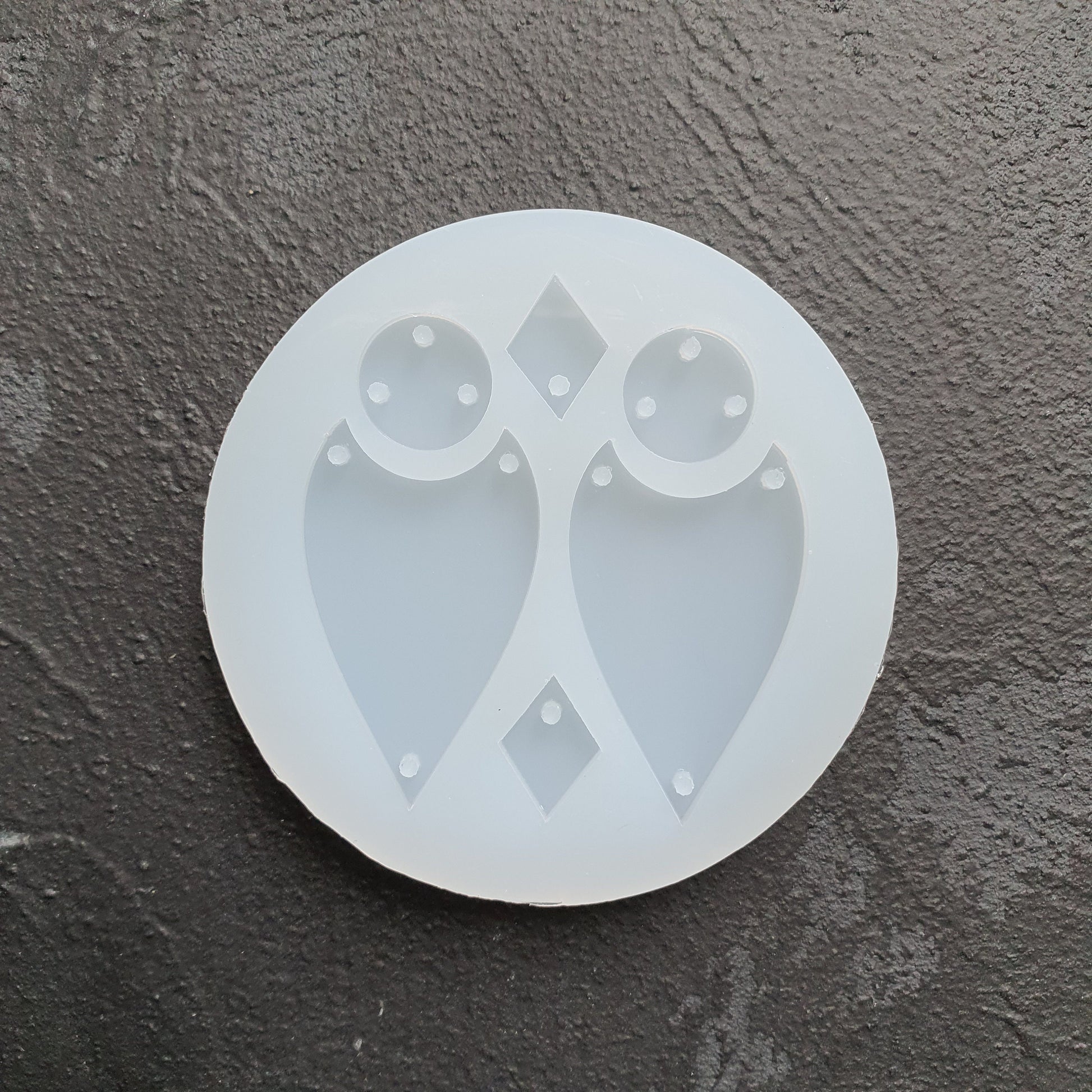 Silicone earring mold Jewelry Resin mould for resin and epoxy