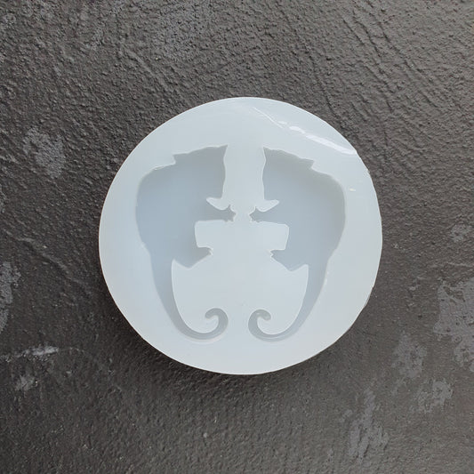 Silicone earrings mold "Possum" for resin and epoxy - Luxy Kraft