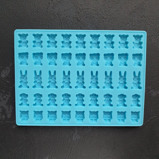 Silicone earrings mold "Animals" for resin and epoxy - Luxy Kraft