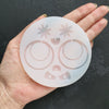 Silicone earrings mold "Circle, Flower, Coffee" for resin and epoxy - Luxy Kraft