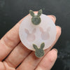 Bunny Silicone earring mold Jewelry Resin mould for resin and epoxy - Luxy Kraft