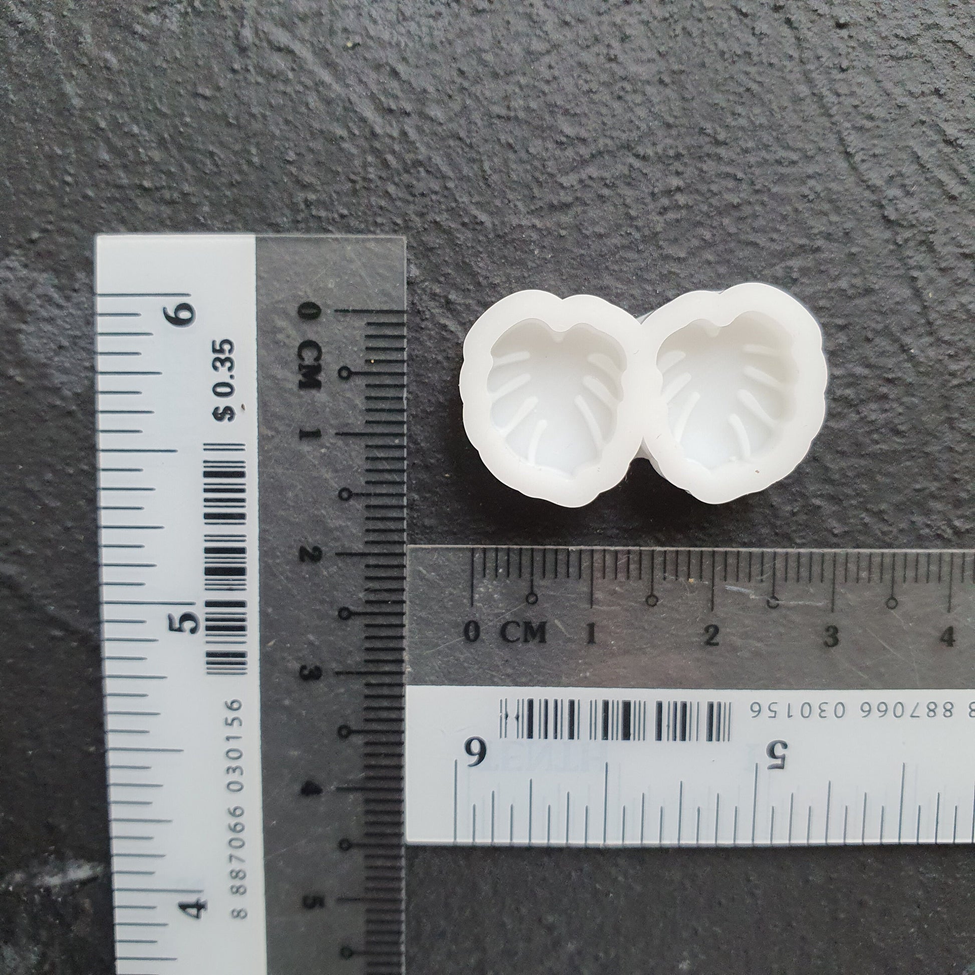 Silicone earrings mold Heart Monstera Flower Diamond Jewelry Resin mould for resin and epoxy