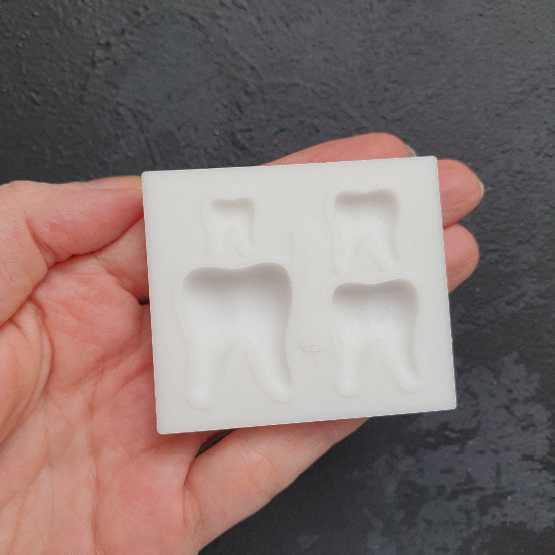 Silicone mold Shell Teeth Lamb Bat Jewelry Resin mould for resin and epoxy - Luxy Kraft