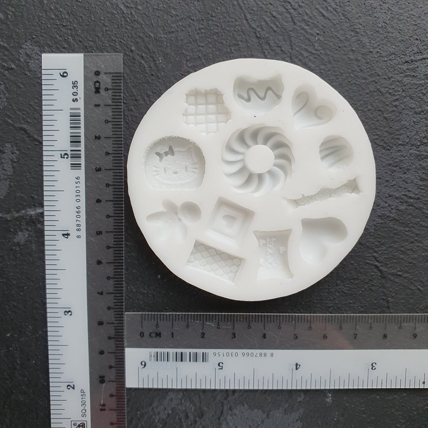 Silicone mold Sweets Jewelry Resin mould for resin and epoxy - Luxy Kraft