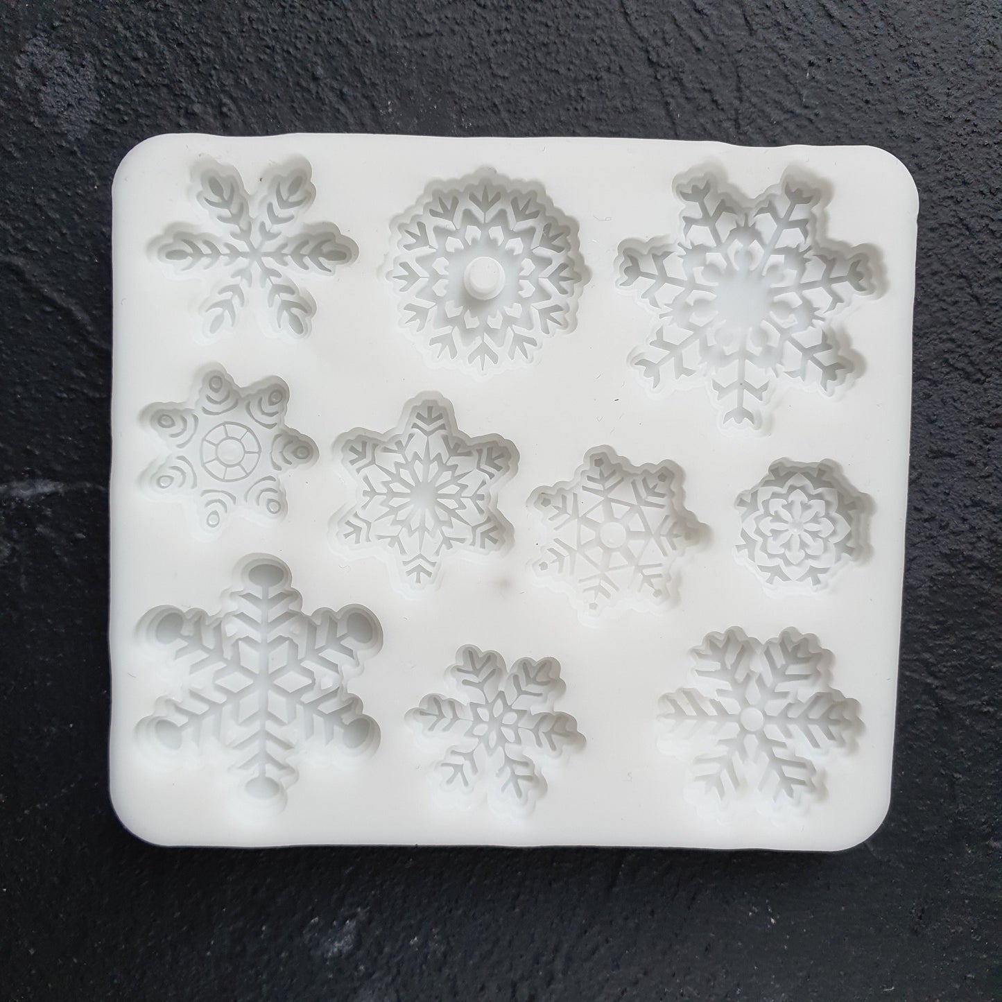 Silicone mold Snowflakes Jewelry Resin mould for resin and epoxy - Luxy Kraft