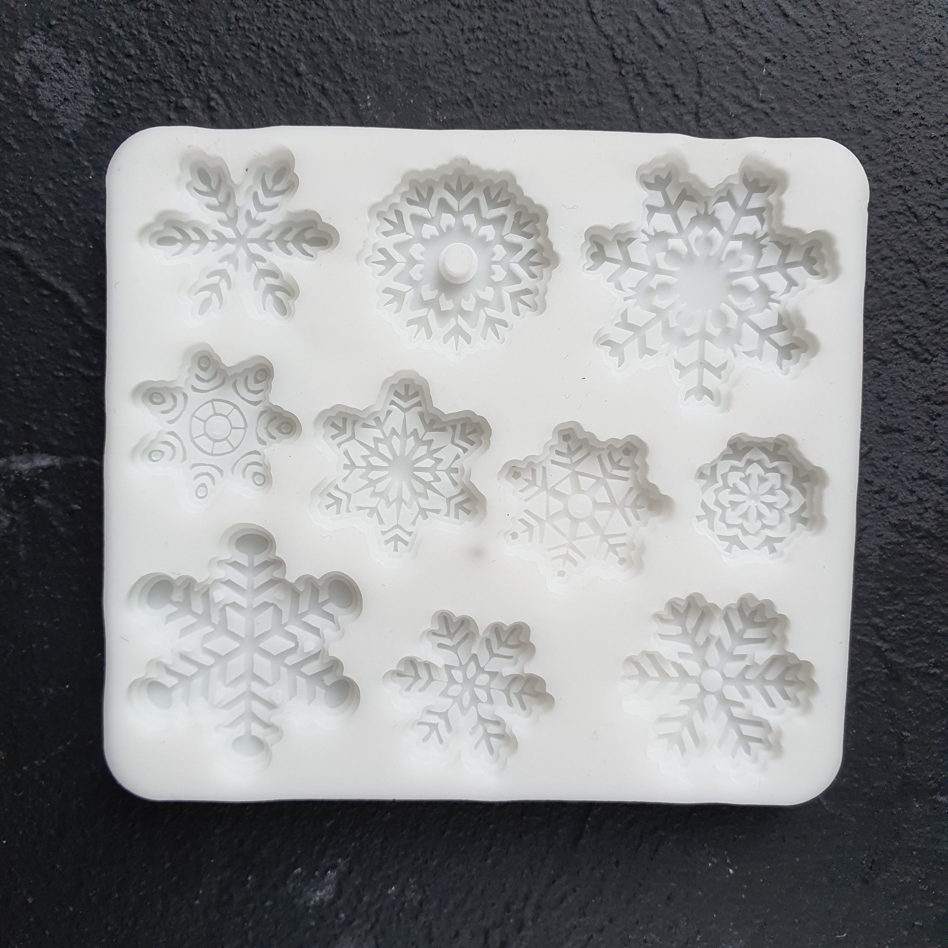 Silicone mold Snowflakes Jewelry Resin mould for resin and epoxy - Luxy Kraft