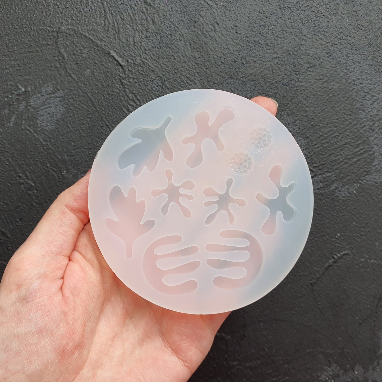 Silicone earrings mold Jewelry Resin mould for resin and epoxy 5 designs