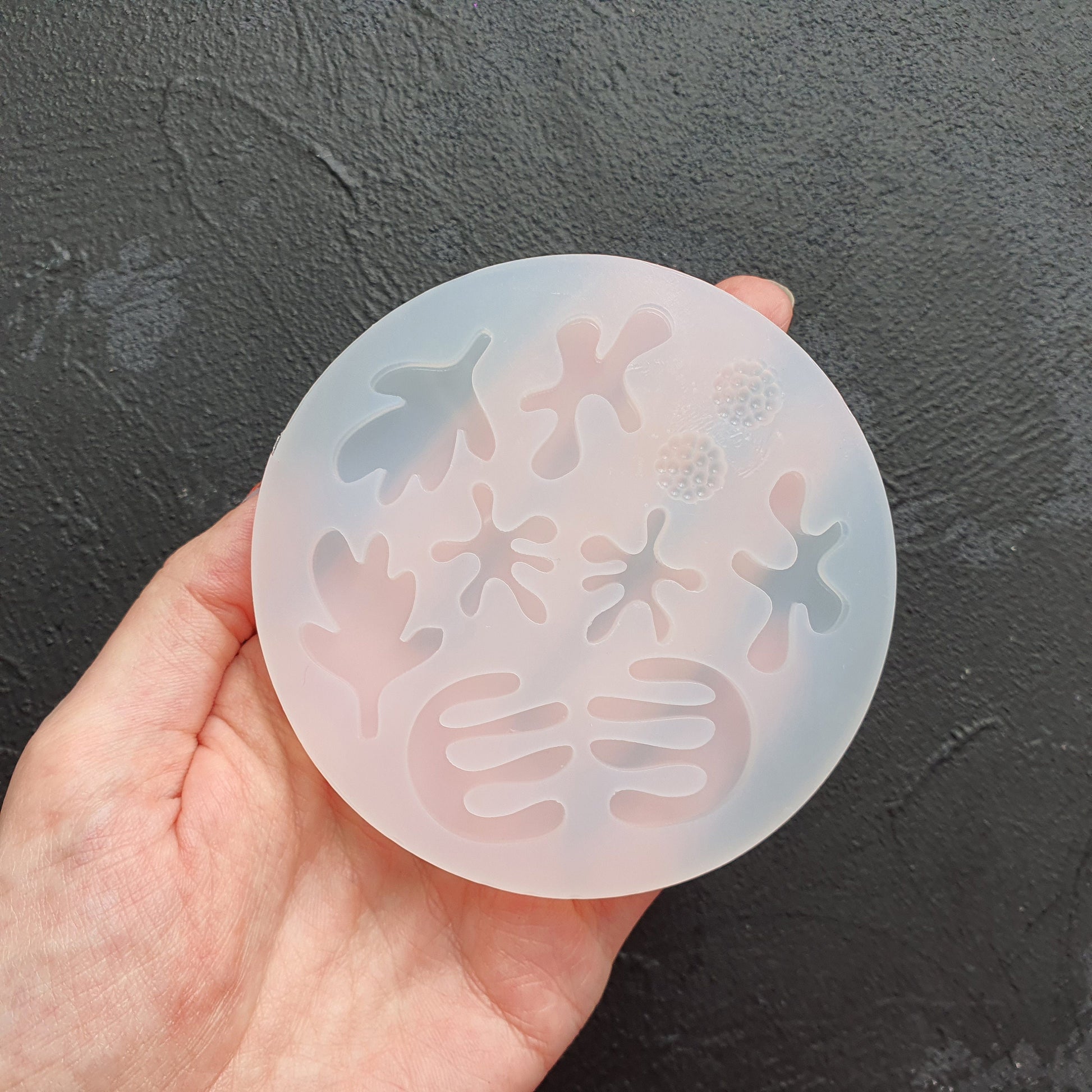 Silicone earrings mold Jewelry Resin mould for resin and epoxy 5 designs