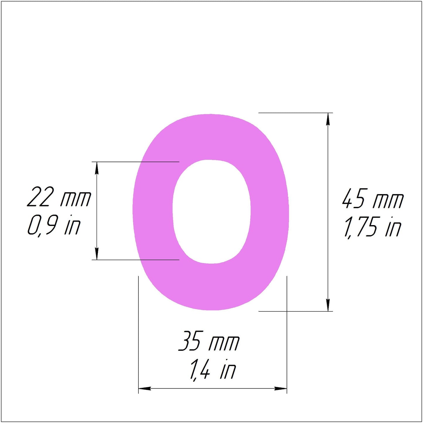 Oval Polymer clay 3D cutters Jewelry Earrings Geometry shape cutter - Luxy Kraft
