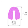 Arch Polymer clay 3D cutters Jewelry Earrings Geometry shape cutter - Luxy Kraft