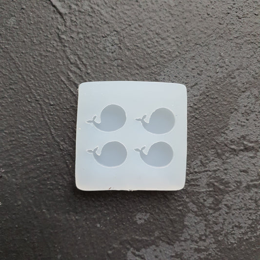 Silicone earrings mold "Dolphin" for resin and epoxy - Luxy Kraft