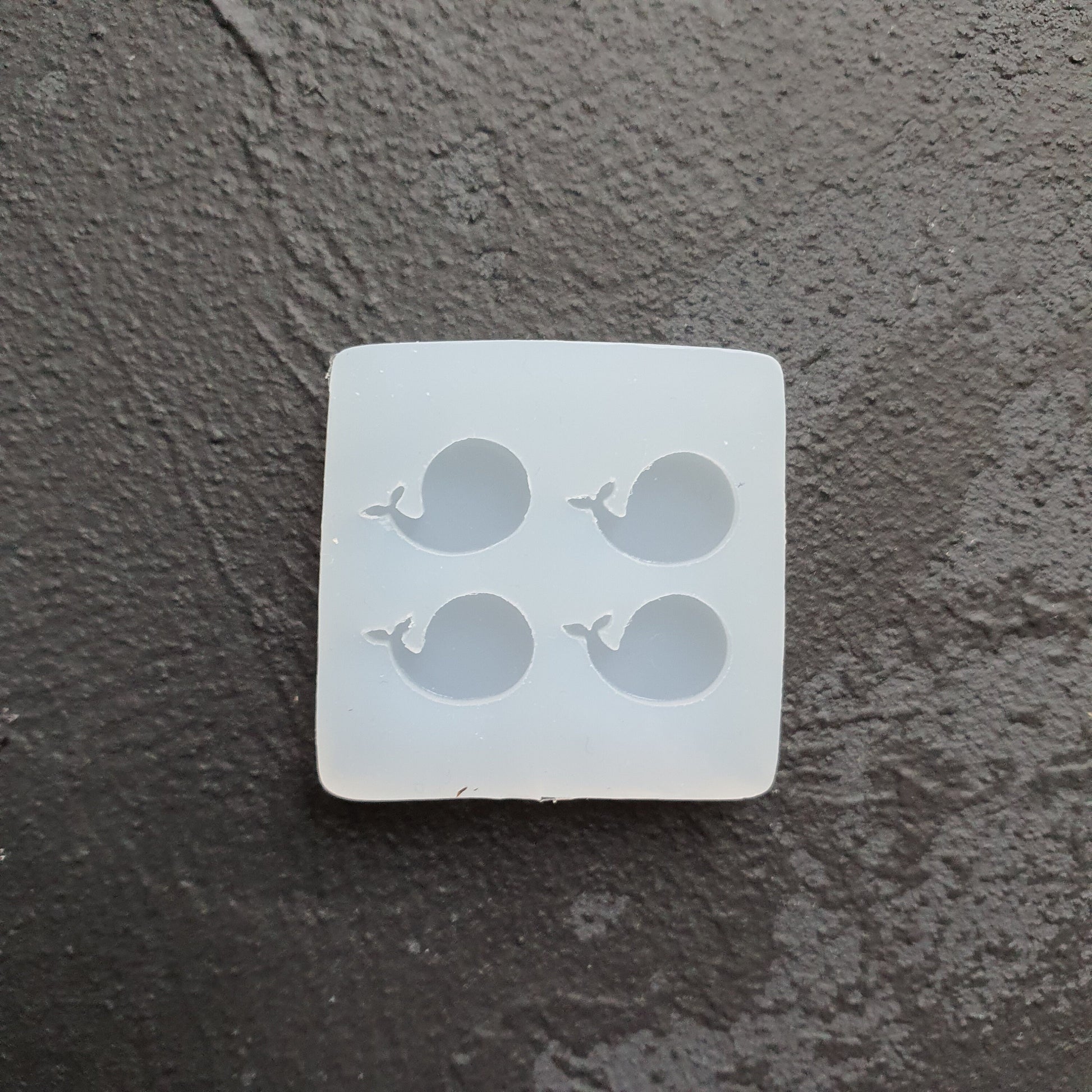 Silicone earrings mold "Dolphin" for resin and epoxy