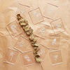 12 pcs set Embossing stamp for polymer clay Floral texture plate Flower debossing stamp Acrylic stamps - Luxy Kraft