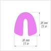 Arch Polymer clay 3D cutters Jewelry Earrings Geometry shape cutter - Luxy Kraft
