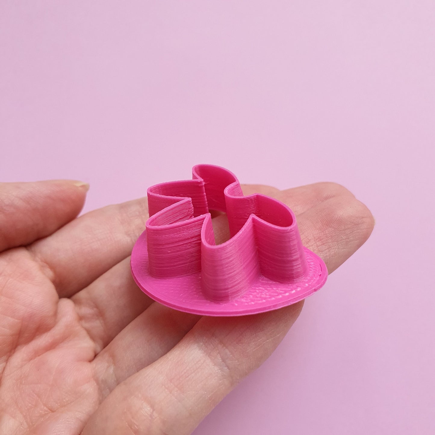 Earrings Polymer clay 3D cutters Flower Geometry Jewelry shape cutter
