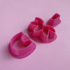 Earrings Polymer clay 3D cutters Geometry Jewelry shape cutter 3 pcs set - Luxy Kraft