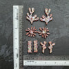Silicone earrings mold Jewelry Resin mould for resin and epoxy 4 designs - Luxy Kraft