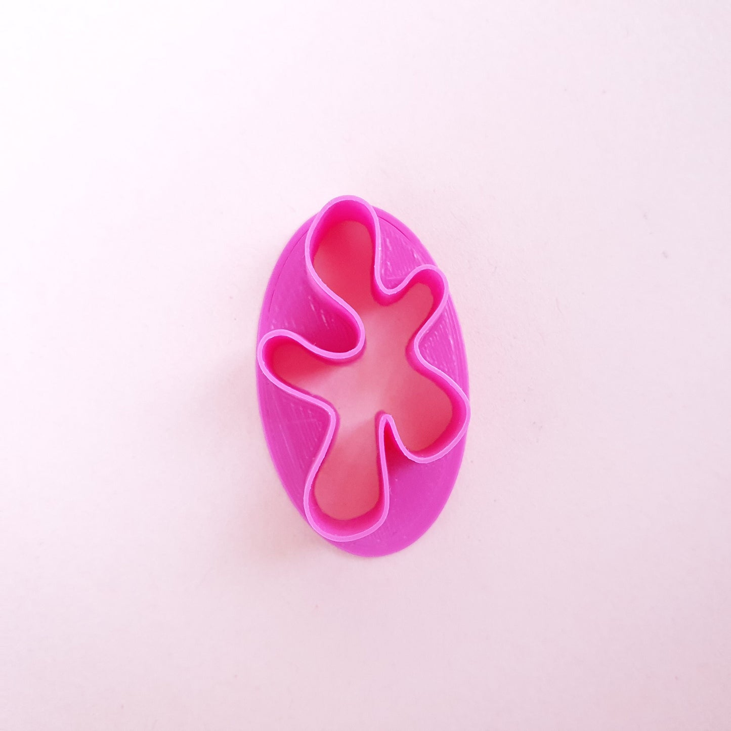 Polymer clay cutter 3D print cutters Jewelry Earrings "Coral" shape plastic cutter