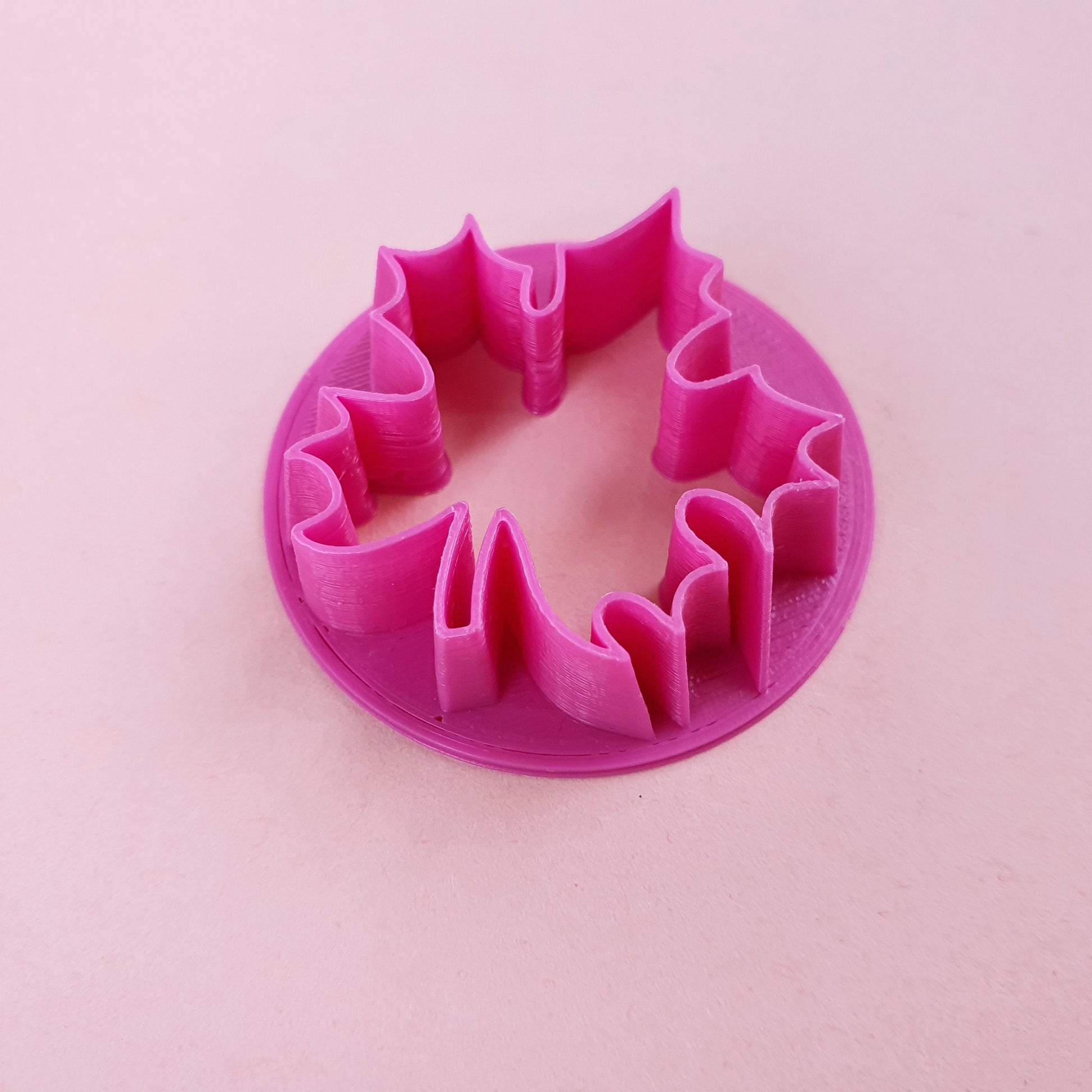 Polymer clay cutter 3D print cutters Jewelry Earrings "Leaf" shape plastic cutter - Luxy Kraft