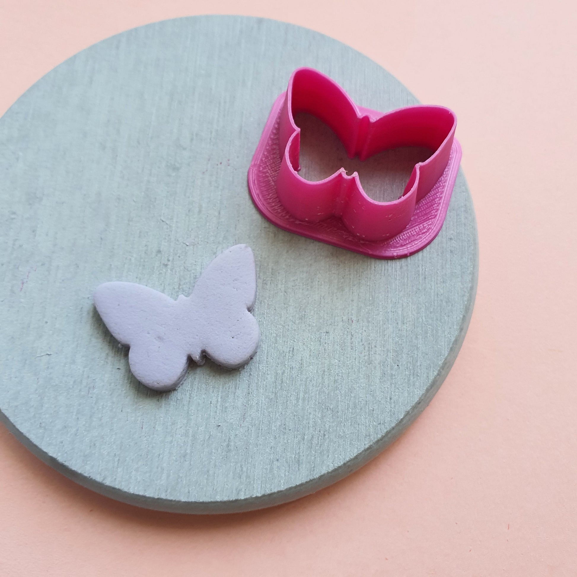 Polymer clay cutter 3D print cutters Jewelry Earrings "Butterfly" shape plastic cutter - Luxy Kraft