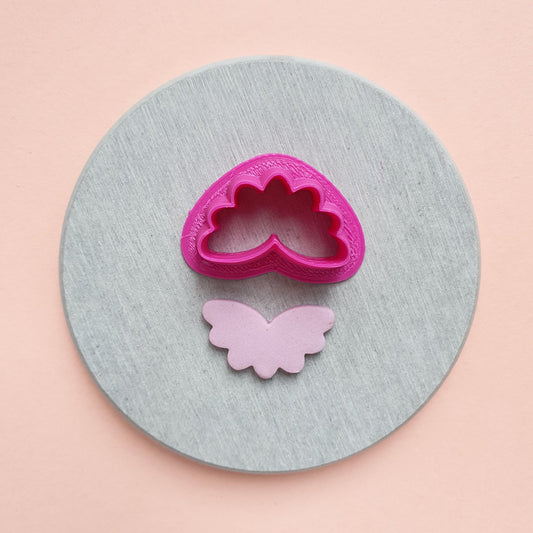 Earrings Polymer clay 3D cutters Flower Geometry Jewelry shape cutter - Luxy Kraft