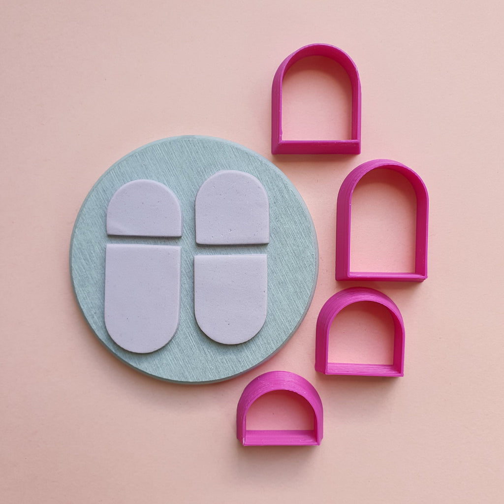 Arch Polymer clay 3D cutters - Luxy Kraft