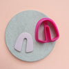 Arch Polymer clay 3D cutters Jewelry Earrings Geometry shape cutter - Luxy Kraft