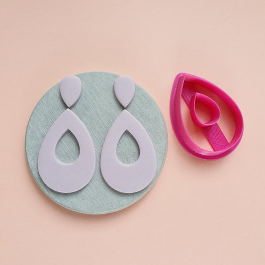 Earrings Polymer clay 3D cutters Geometry Jewelry shape cutter